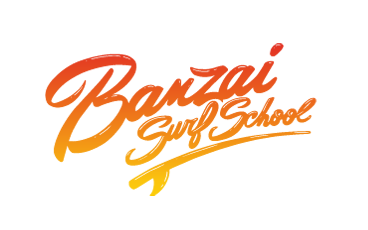 logo banzai surf school